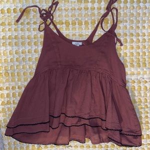 Urban Outfitters cropped tank w/ Shoulder Ties!